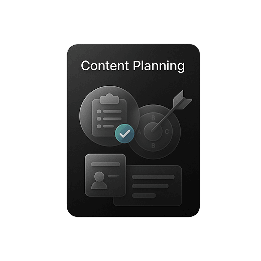 Content Planning.