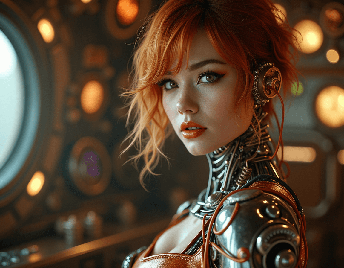 vestra-Cyborg Elegance