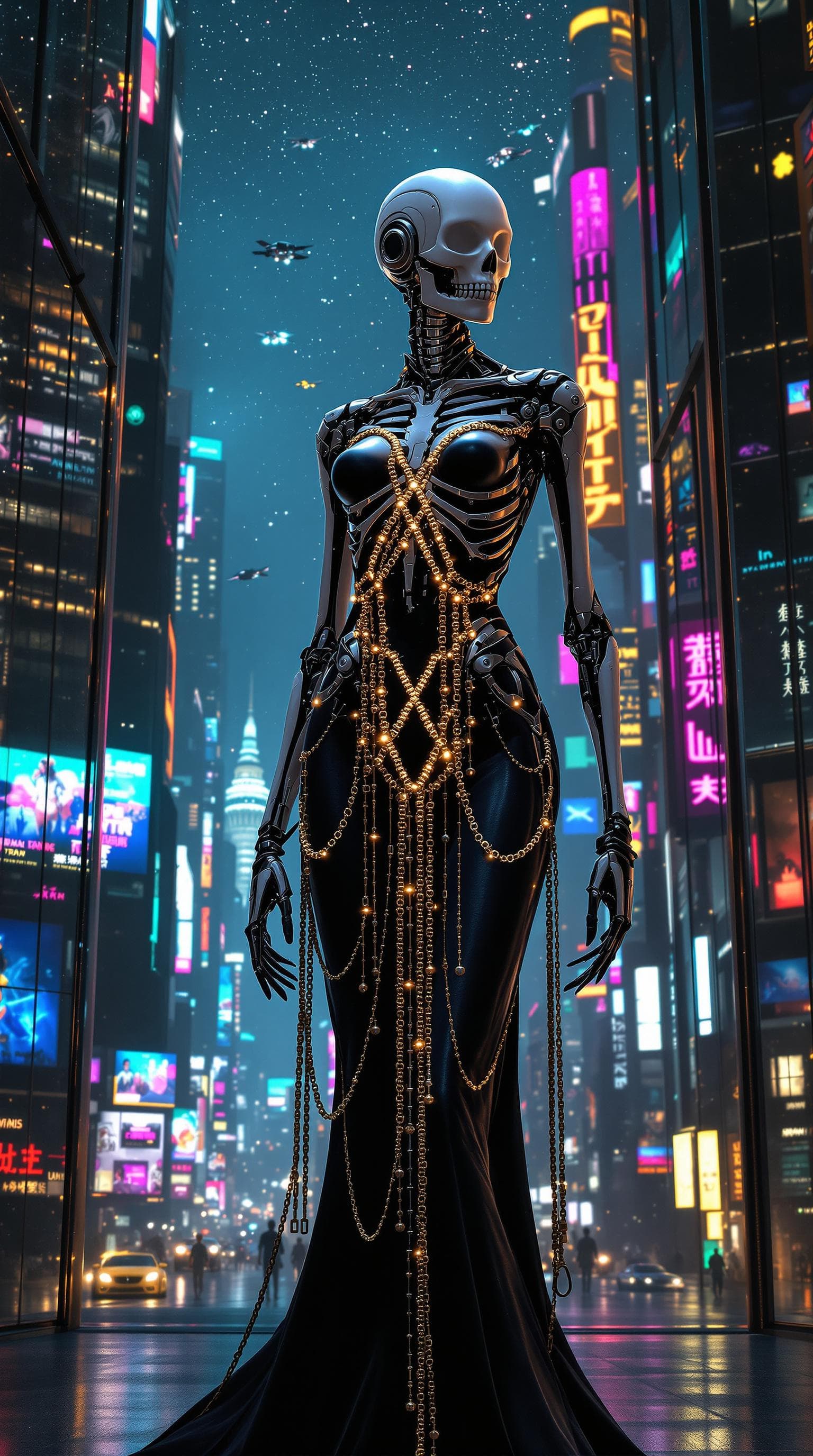 vestra-Cyborg Elegance