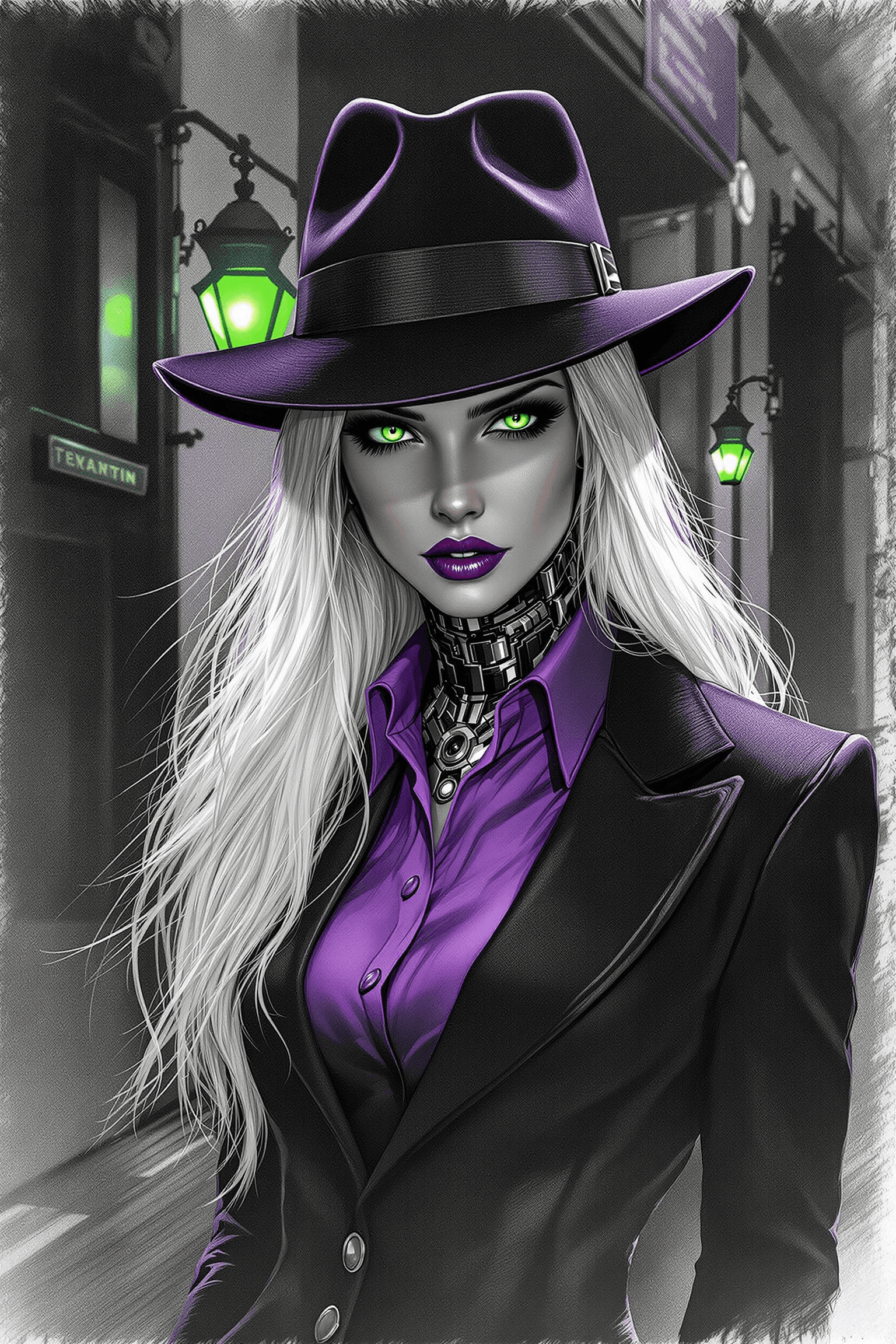 vestra-Cyborg Detective