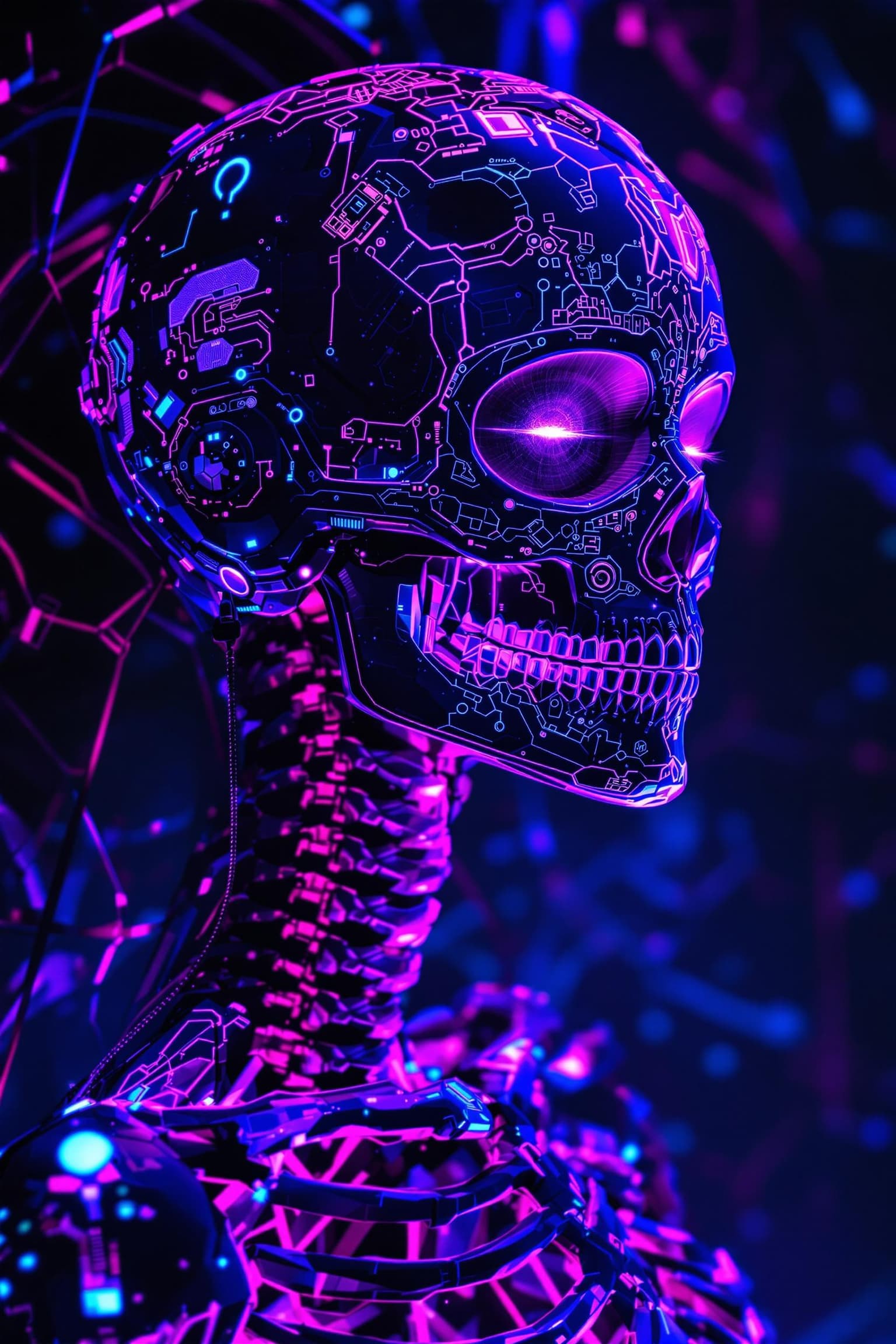 vestra-Neon Elegance