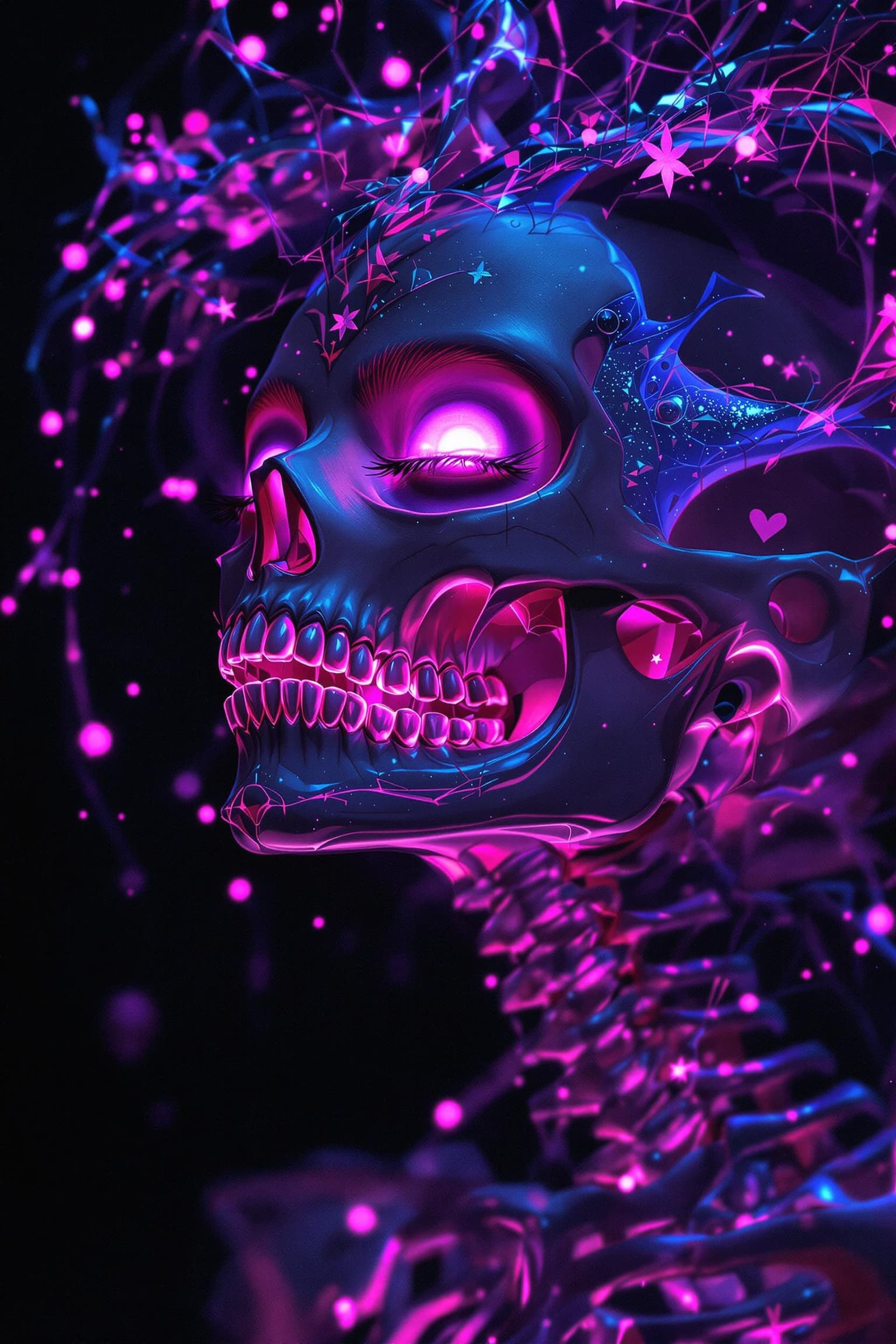 vestra-Neon Elegance