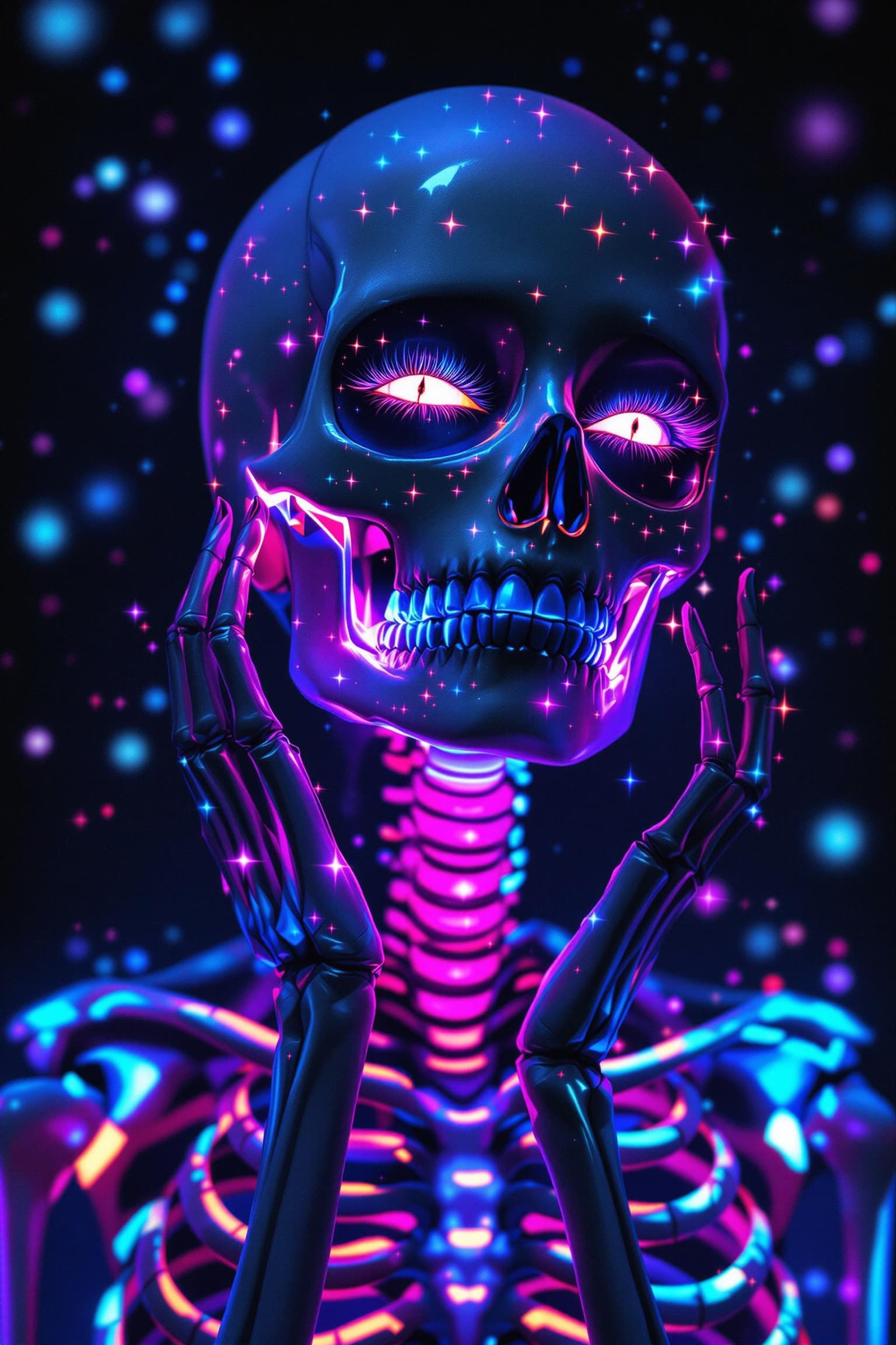 vestra-Neon Elegance