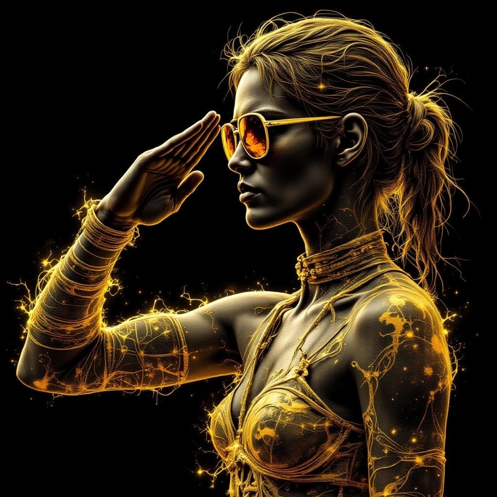 vestra-Luminous Salute